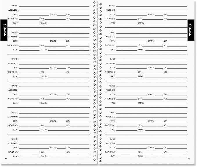 Current Fall Florals Address Book - Image 2