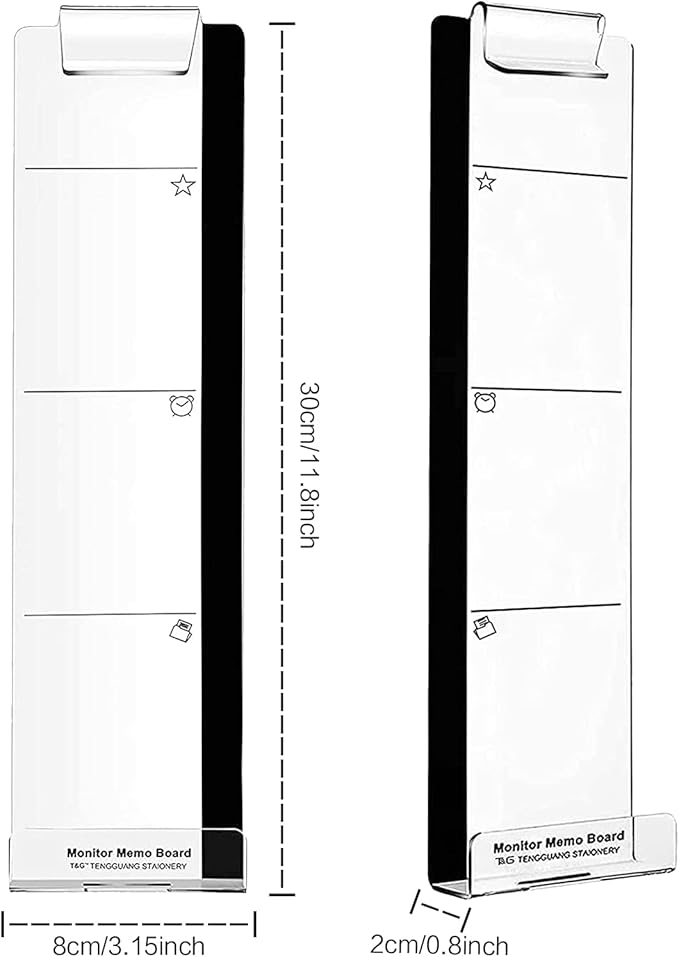 Multifunction Computer Monitor Memo Board - Image 2
