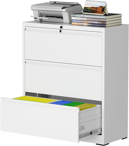 mysteeldepot 3 Drawer Lateral File Cabinet by Unknown