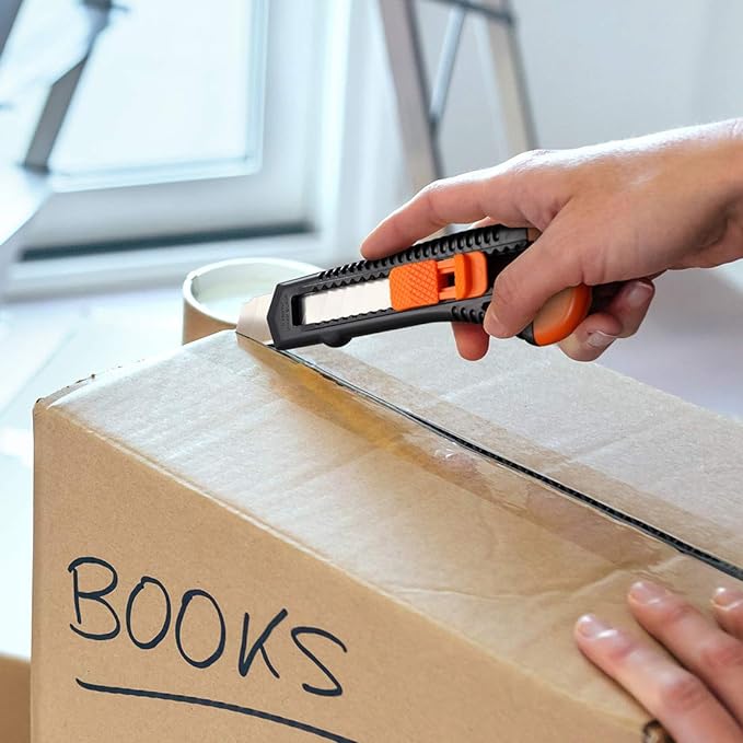 REXBETI Utility Knife, Retractable Box Cutter - Image 6