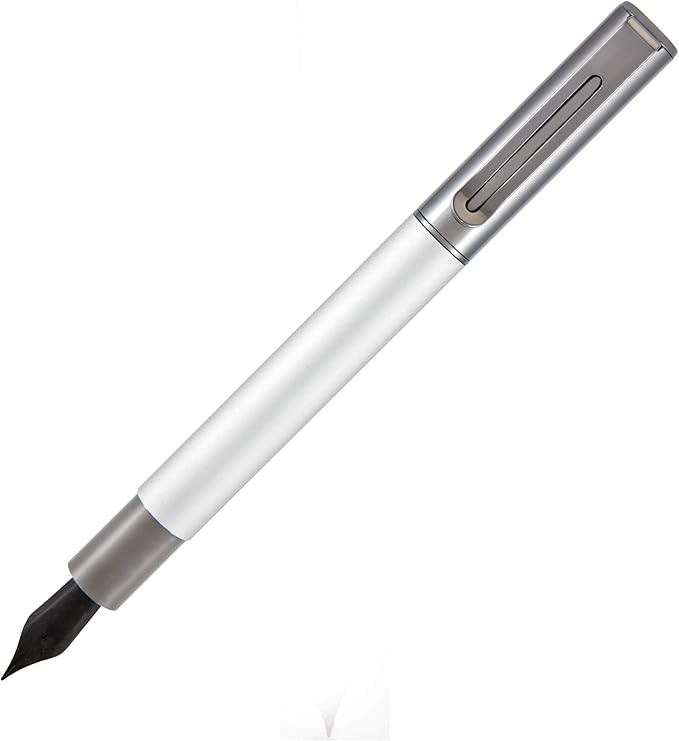 Monteverde USA Ritma Fountain Pen in Silver – Fine Nib, Smooth JoWo Stainless - Image 2