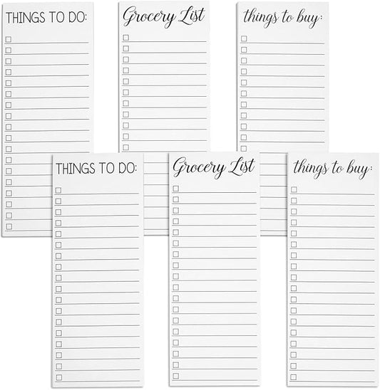 Paper Junkie Grocery & Shopping List Magnetic Notepad by PaperJunkie