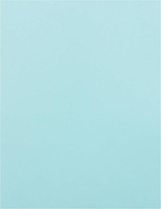 LUXPaper 8.5" x 11" Paper | Letter Size | Pastel Blue | 60lb. Text | 50 Qty by LUXPaper