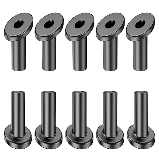 BLIKA 20 Pack 25 30 35 Degree 1/8" Black Cable Railing Angle Beveled Protector - Image 7
