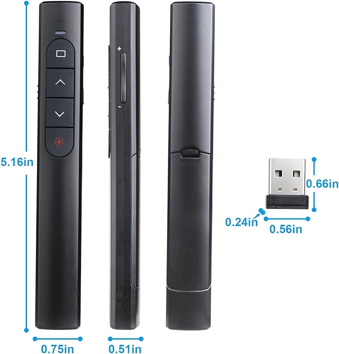 Wireless Presenter Remote, Presentation Clicker - Image 6