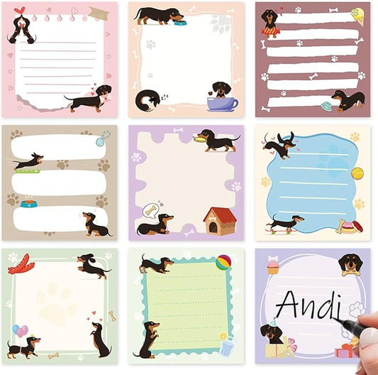 Lovarywow Dachshund Sticky Notes Gifts by Lovarywow