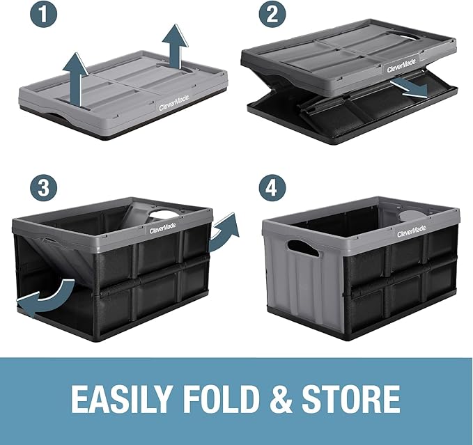 CleverMade Collapsible Storage Bins - Image 7