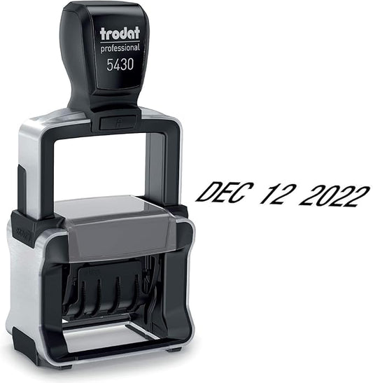 Trodat 5430 Professional Self-Inking Date Stamp by Maxmark