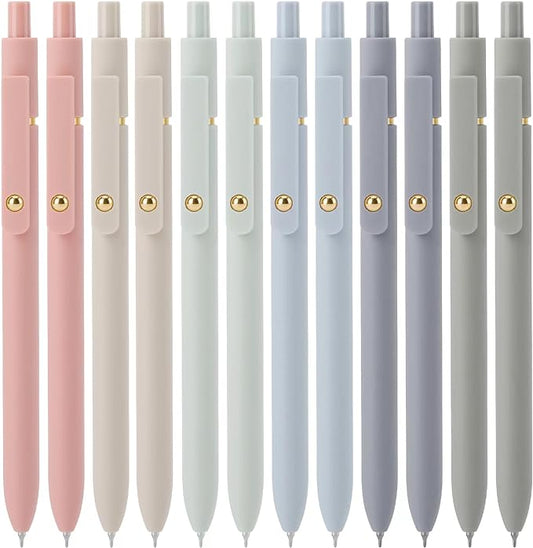 Ddaowanx Gel Pens, 0.5mm Quick Dry Black Ink Pens Fine Point Smooth Writing Pens by Ddaowanx