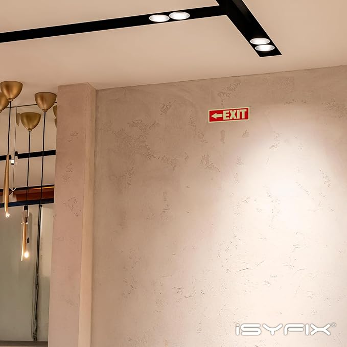 iSYFIX Exit Signs with Directional Left Arrow - Image 6