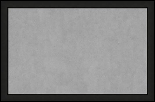 Amanti Art Black Framed Magnetic Board 23x35 Large Vision Board by AmantiArt