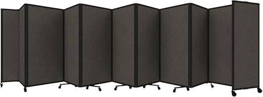 Versare Room Divider 360 Portable Wall Partition | Folding Panels | Large by VERSARE