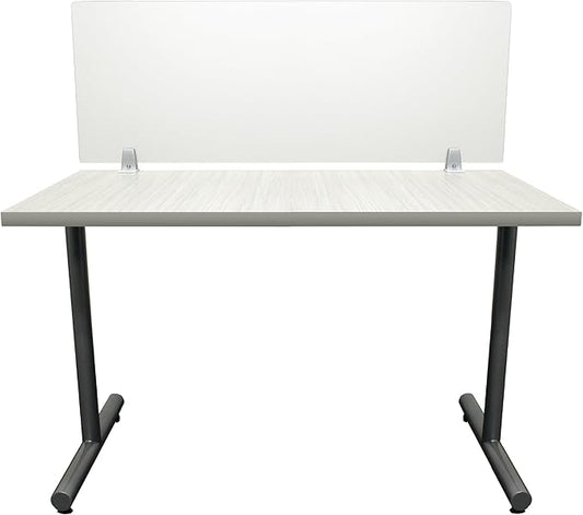 OBEX Frosted Acrylic Desk Mounted Privacy Panel by OBEX
