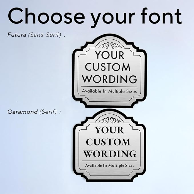 Custom Outdoor Metal Signs, Personalized Aluminum, Driveway Sign, Waterproof & - Image 9