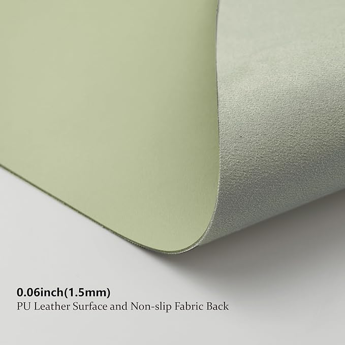 Large Desk Mat - 47.2"x 17" Non-Slip PU Desk Pad - Image 3