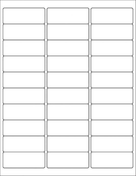BESTEASY 30-up 2000 Sheets 1" X 2-5/8" Address Shipping Labels by BESTEASYLABELPRINTER