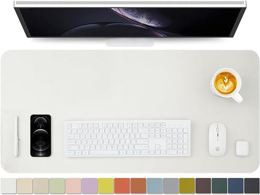HOMIEAZICOZI Leather Desk Mat by HOMIEAZICOZI