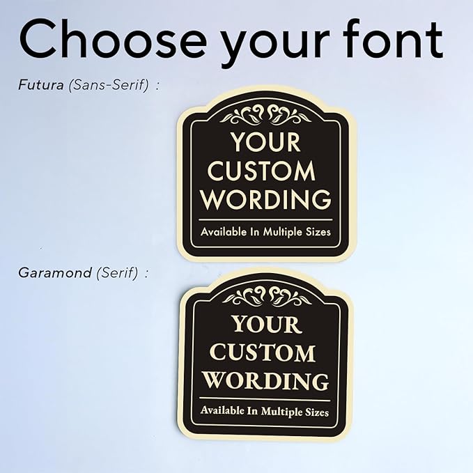 Custom Decorative Outdoor Metal Signs, Personalized Aluminum Signs, Waterproof - Image 9