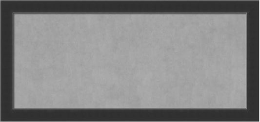 Amanti Art Black Framed Magnetic Board 25x53 Oversize Vision Board by AmantiArt