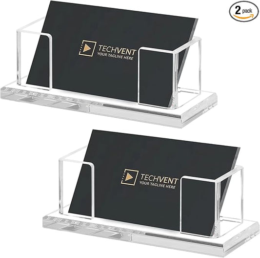 Weiai Acrylic Business Card Holder Stand by Weiai