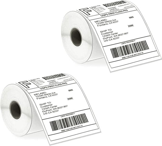 MFLABEL 4x6 Thermal Shipping Labels by MFLABEL