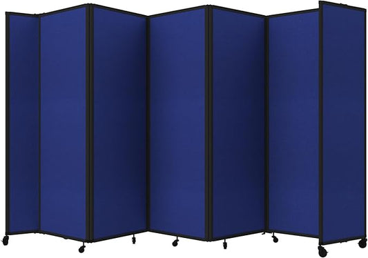 Versare Room Divider 360 Portable Wall Partition | Folding Panels | Large by VERSARE
