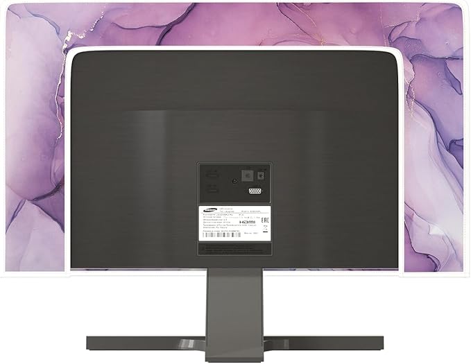 Baocicco Fashion Violet Marble Waterproof TV Dust Cover 40, 42，43 Inch - Image 5