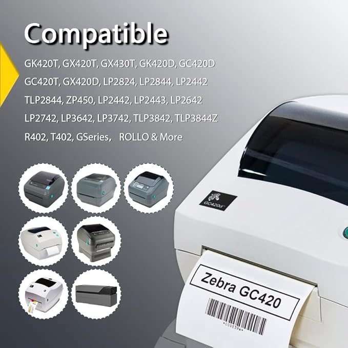BETCKEY - 3" x 1" UPC Barcode & Address Labels Compatible - Image 2