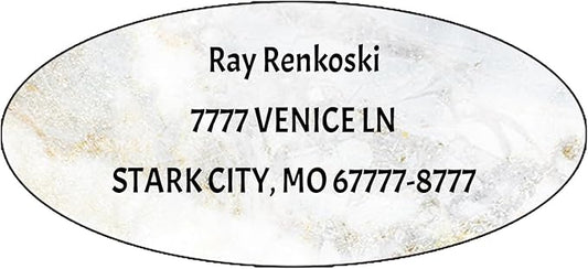 Made in USA Custom Return Address Stickers Labels Customized Mailing Label by HOOKAH+SUN