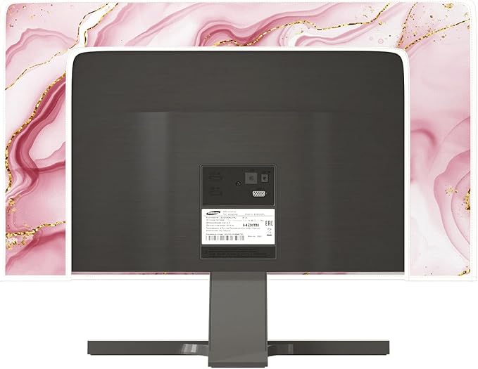 Baocicco Gold Pink Marble Waterproof TV Display Screen Cover 37, 39 Inch TV - Image 5