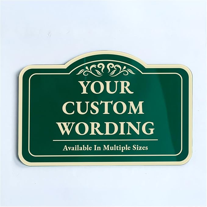 Custom Outdoor Metal Signs by SpeedyOrders