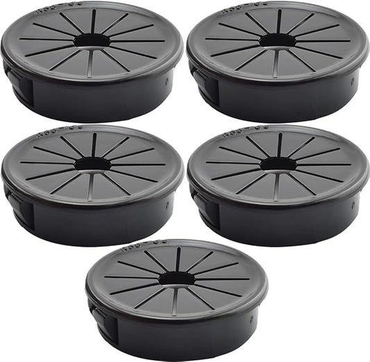Aifeier ET 1-1/2 Inch Cable Grommets Petal-Shaped Buckle Type Wire Hole Cover by AifeierET