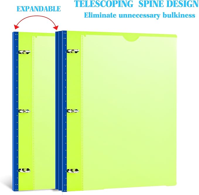 INFUN Telescoping 3 Ring Binder - Image 3