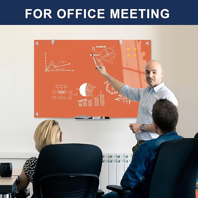 TSJ OFFICE Glass Dry-Erase Board - Image 6
