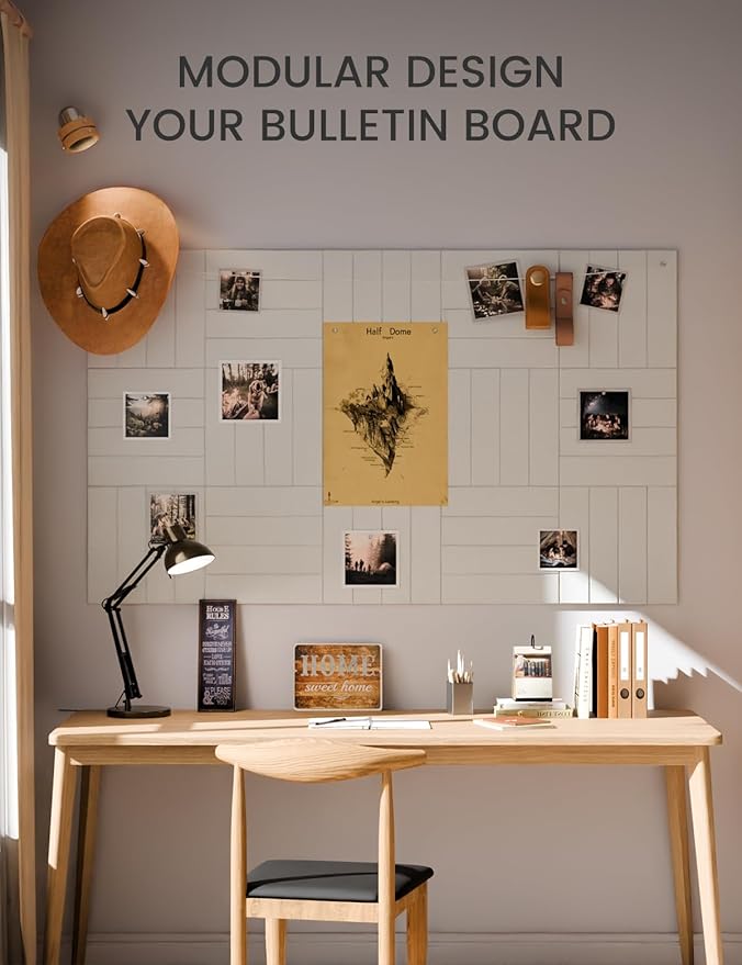 Large Felt Bulletin Board 36"x24" Cork Board Alternative - Image 5