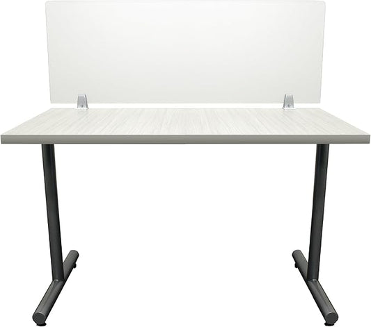 OBEX Frosted Acrylic Desk Mounted Privacy Panel by OBEX