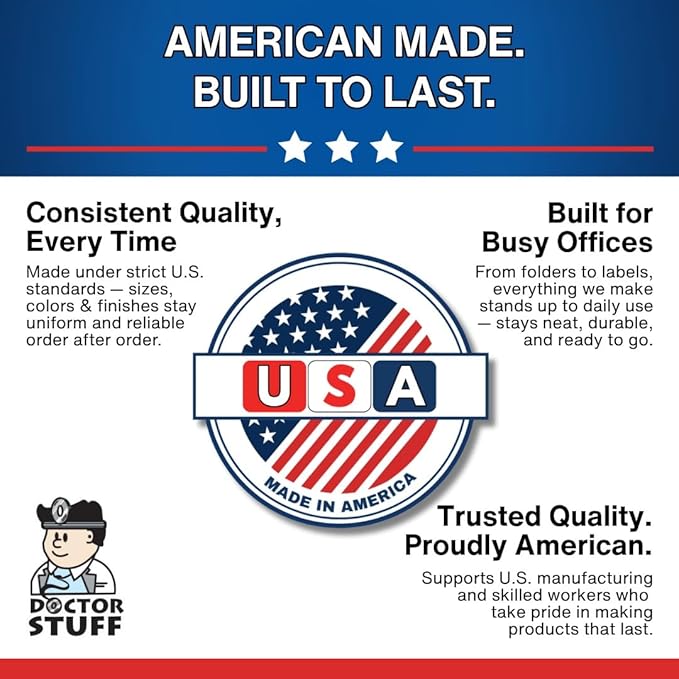 2026 Year Labels, Doctor Stuff 2026 Chart Stickers, Light Blue/White Color Coded - Image 5