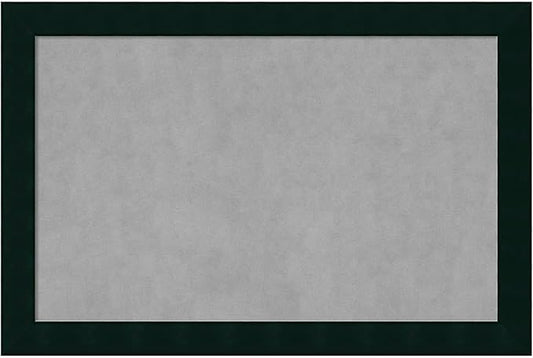 Amanti Art Black Framed Magnetic Board 24x36 Large Vision Board by AmantiArt