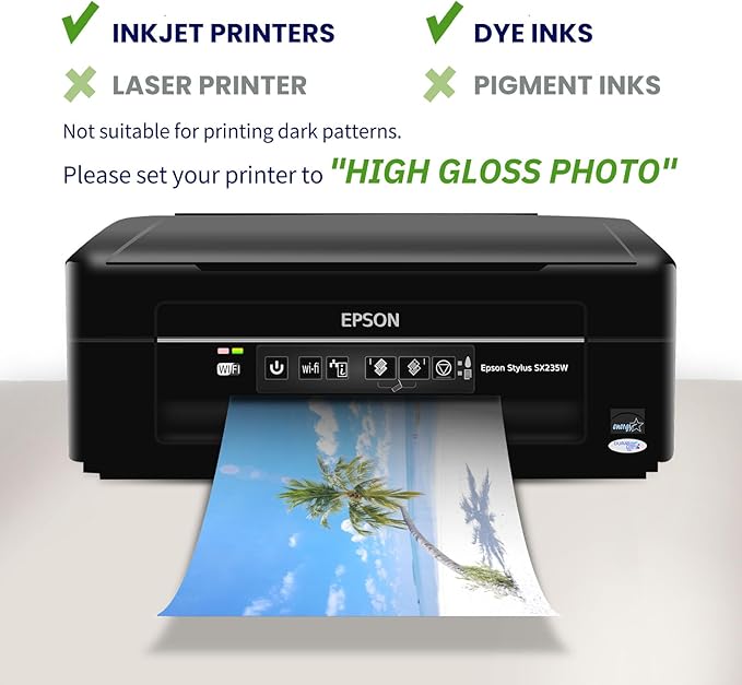13x19 Photo Paper Glossy, Goefun 200 GSM/54 LB Printer Photo Paper - Image 3