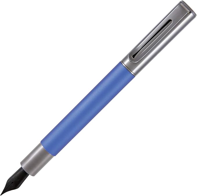 Monteverde USA Ritma Fountain Pen in Blue – Fine Nib, Smooth JoWo Stainless by Monteverde