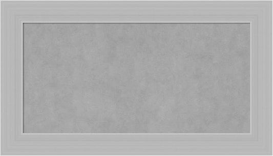 Amanti Art Silver Framed Magnetic Board 16x28 Small Vision Board by AmantiArt