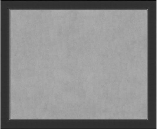 Amanti Art Black Framed Magnetic Board 37x45 X-Large Vision Board by AmantiArt