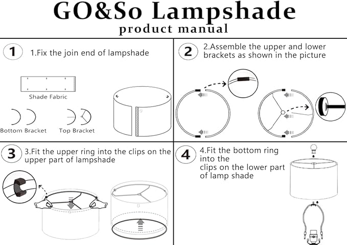 GO&SO Large Lampshades Replacement, Burnt Orange Velvet Drum Lamp Shades Set of - Image 6