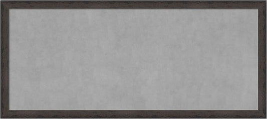 Amanti Art Black Framed Magnetic Board 23x51 Oversize Vision Board by AmantiArt
