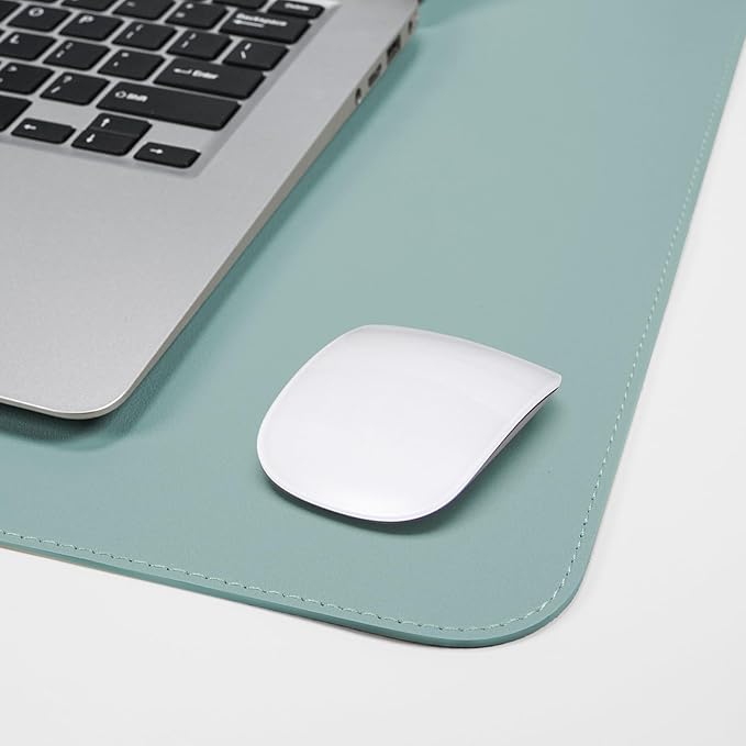 Leather Desk pad Protector, Large Desk mat - Image 4