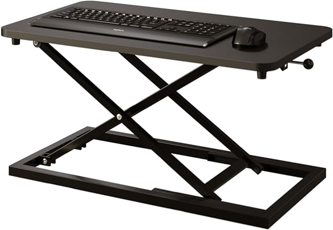 Decoholic Single 24 inch Scissors Lift Keyboard and Mouse Riser, Height - Image 6