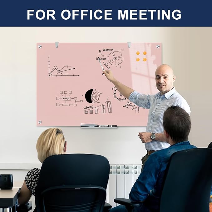 TSJ OFFICE Glass Dry-Erase Board - Image 6