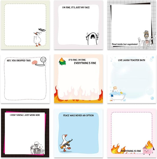 Lovarywow Funny Sticky Notes Gifts by Lovarywow