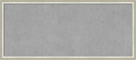 Amanti Art Silver Framed Magnetic Board 22x50 Oversize Vision Board by AmantiArt