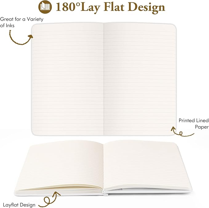 Huhuhero Notebooks Journal, Ruled Notebook, Premium Thick Paper Lined Journal - Image 3